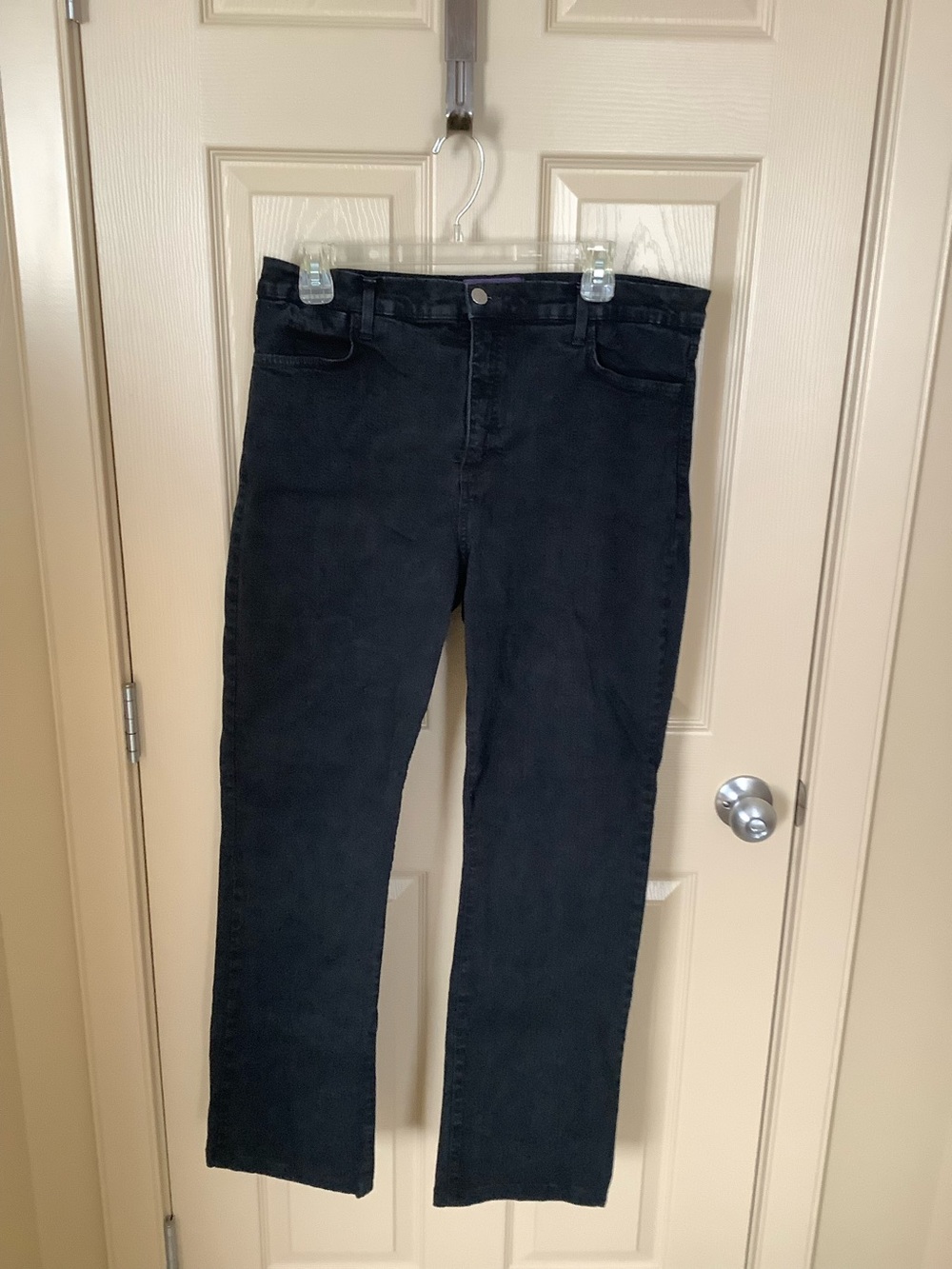 NYDJ Black Straight Leg Women's Jeans